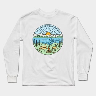 Save The Boundary Waters Long Sleeve T-Shirt